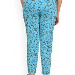 BAESD Girls Pack Of 2 Printed Cotton Lounge Pants image 4