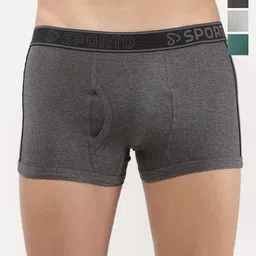 Sporto by Macho Men Pack Of 4 Anti-Rash Short Trunks Sprto_M1020-A1-CH1-G1-Prt1-S-picture-41