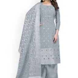 Maroosh Ethnic Motifs Woven Design Unstitched Dress Material image 1