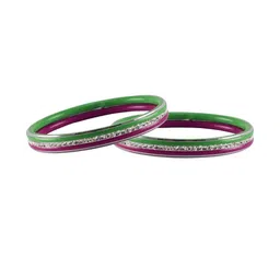 Vidhya Kangan Multi-Coloured Stainless Steel Bangles-picture-30