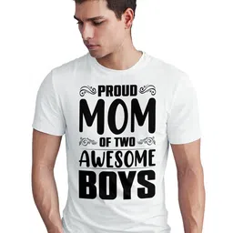 Seekbuylove Typography Printed Round Neck Bio Finish Pure Cotton T-shirt-picture-40