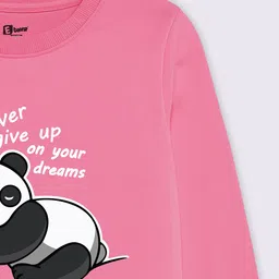 Eteenz Girls Animal Graphic Printed Sweatshirt image 4