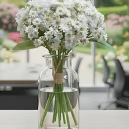 XERGY White 1 Pieces Artificial Flower-picture-12
