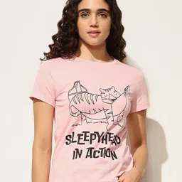 ONLY Women Typography Printed T-shirt-picture-24