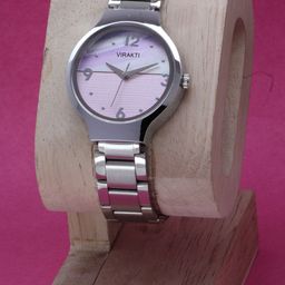 VIRAKTI Women Brass Dial & Bracelet Style Straps Analogue Watch H-23-PINK-S01-picture-29