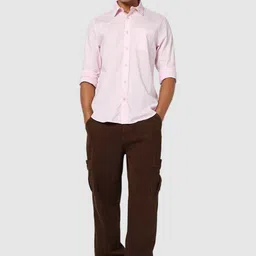 GAP Slim Fit Spread Collar Shirt With Patch Pocket image 4