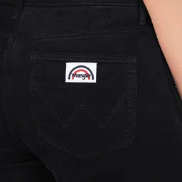 Wrangler Women Flared Clean Look High-Rise Stretchable Jeans image 2