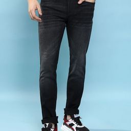 HIGHLANDER Men Tapered Fit Light Fade Stretchable Jeans-picture-12