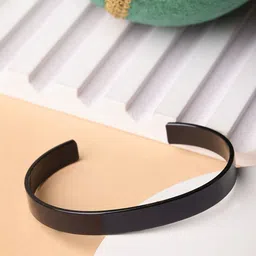 The Roadster Lifestyle Co Men Rhodium-Plated Cuff Bracelet-picture-27