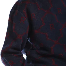 RARE ONES Boys Geometric Printed Long Sleeves Sweater Vest image 4