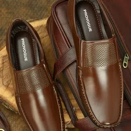 Provogue Men Formal Slip-On Shoes image 1