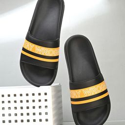 WROGN Men Printed Sliders-picture-2