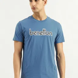 United Colors of Benetton Typography Printed Regular Fit T-shirt-image-28