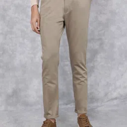 Crimsoune Club Men Smart Slim Fit Chinos Trousers-picture-27