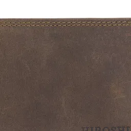 HIROSHI Men Leather Two Fold Wallet image 5