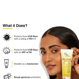 FIXDERMA 2-Pcs Shadow Sunscreen SPF 30+ Gel for Oily Skin with PA+++ Protection - 75g each image 3