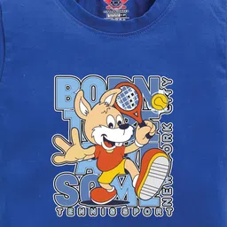 LITTLE FIGHTER Boys Set of 5 Printed T-shirt image 3