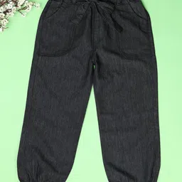 V-Mart Girls Solid Jogger Jeans-image-8