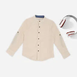 Pantaloons Junior Boys Spread Collar Shirt-picture-37