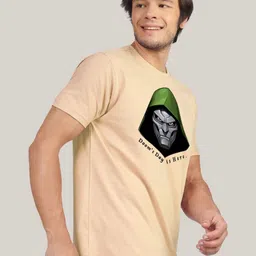 Greylongg Men Graphic Printed Round Neck T-shirt image 2