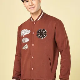 People Men Front-Open Cotton Sweatshirt image 2