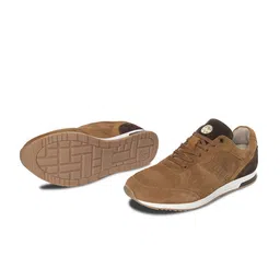 Woodland Men Perforations Nubuck Lace-Ups Sneakers image 4