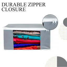 AMAK INC Grey Fabric Multi-Utility Wardrobe Organisers image 3