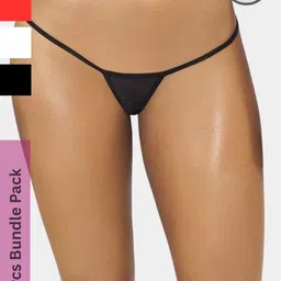 ZERJAMA Women Blue Briefs-image-53