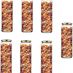 1ST TIME Set Of 9 Transparent Glass Freezer Safe Water Bottle image 3