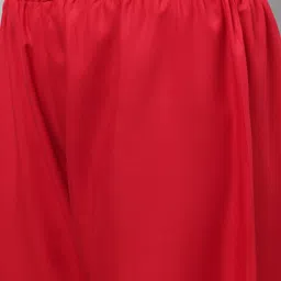 valles365 by s.c. Men Flared Red Viscose Rayon Trousers image 5