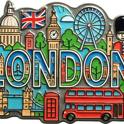 Souvenir Fridge Magnet | Collectible Indian City Magnets | High-Power Magnet Fridge Magnet Pack of 5-image-3