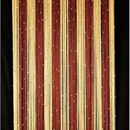 handloomwala 213.5 cm (7 ft) Polyester Transparent Door Curtain Single Curtain image 5
