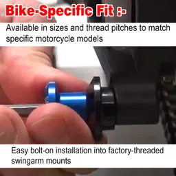 asryd Swing Arm Spools Slider Stand Screw Fits For All Motorcycle Swing Arm Spool 8mm, 10mm image 5