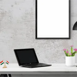 fonax National Flag of India With Ganesh Idol Rectangle Car Dashboard Flag image 5