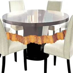 dasvilla PVC 4 Seater Solid Table Cover image 2