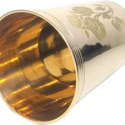 a&h (Pack of 6) Flower Design -6 Glass Set Water/Juice Glass image 3