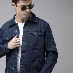 U.S. Polo Assn. Denim Co. Spread Collar Long Sleeves Pure Cotton Denim Jacket image 1