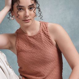 The Roadster Life Co. Sleeveless Textured Top-picture-12