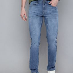 Flying Machine Men Freddie Slim Straight Fit Heavy Fade Stretchable Jeans-picture-42