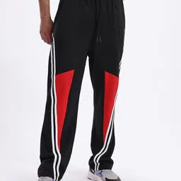 Kook N Keech Men Relaxed Fit Panelled Track Pants image 3