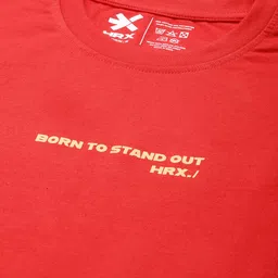 HRX by Hrithik Roshan Men Typography Printed T-shirt image 2