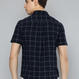 Levis Slim Fit Checked Cotton Linen Casual Shirt image 3