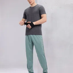 HRX by Hrithik Roshan Men Mid-Rise Rapid-Dry Running Track Pants image 2