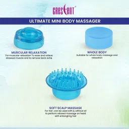 Crescent Ultimate Mini 14-in-1 Magnetic Full Body Electric Massager with 14 Applicator (Pink) image 3