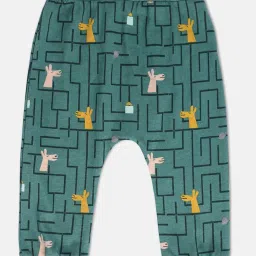 MINIKLUB Kids Multicolor Printed Pants (Pack Of 3) image 3