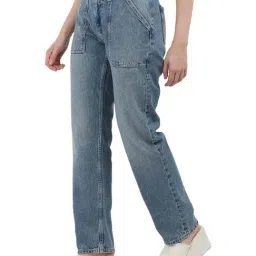 Calvin Klein Jeans Womens Solid Slim Fit Jeans image 3