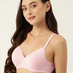 Leading Lady Light Pink Full Coverage Padded T-Shirt Bra image 3