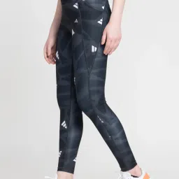 adidas Grey Printed Running Tights image 3
