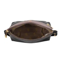 Baggit Black Quilted Large Sling Handbag image 3