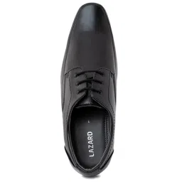 khadim Lazard by Khadims Men's Black Derby Shoes image 3